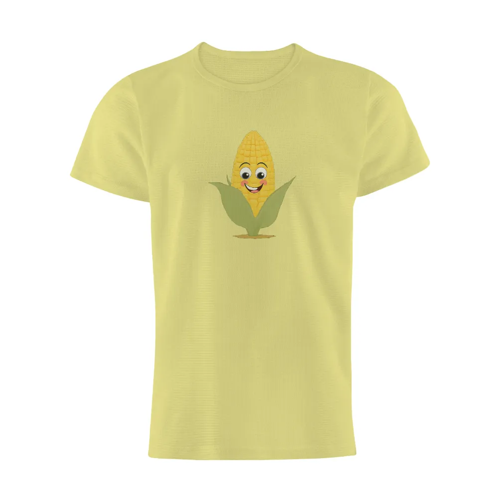 TShirt Design: Corny the Joyful Corn|plus summer shirts