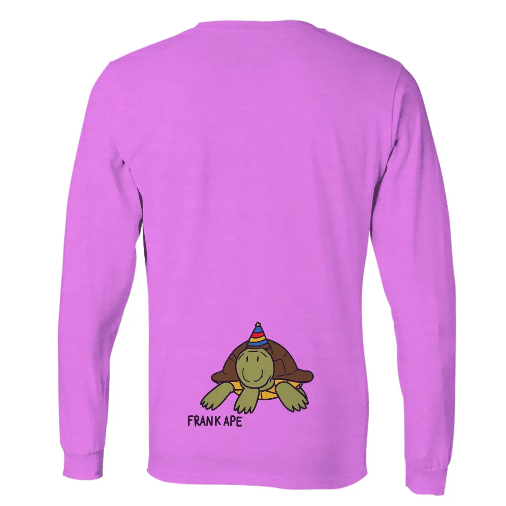 Graphic Tees: Celebrate Joy with Timmy the Turtle|men lime green graphic tee