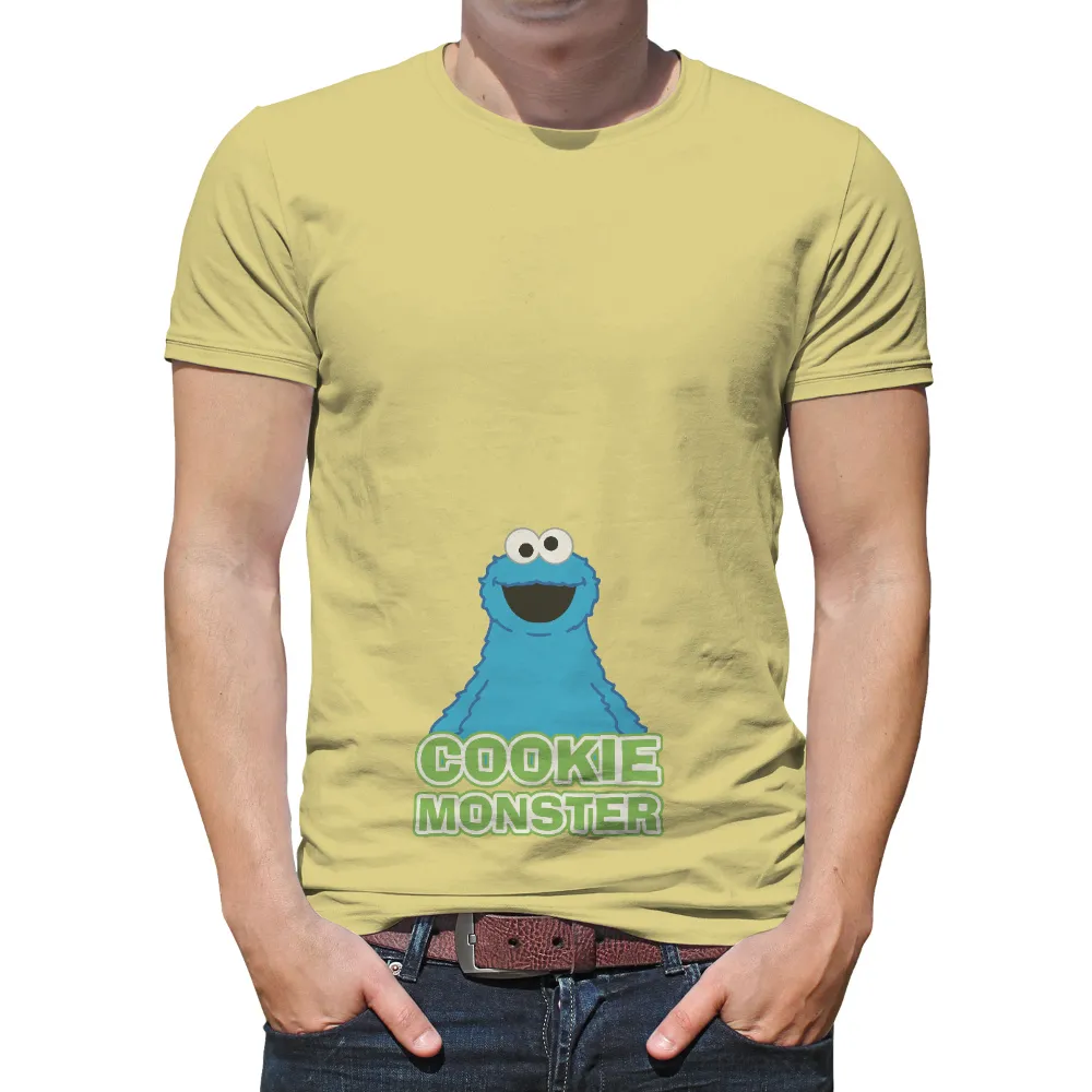 Tee Shirt Printing: Celebrate Your Love for Cookie Monster with This Whimsical Design|cannabis sativa shirt that 70s show