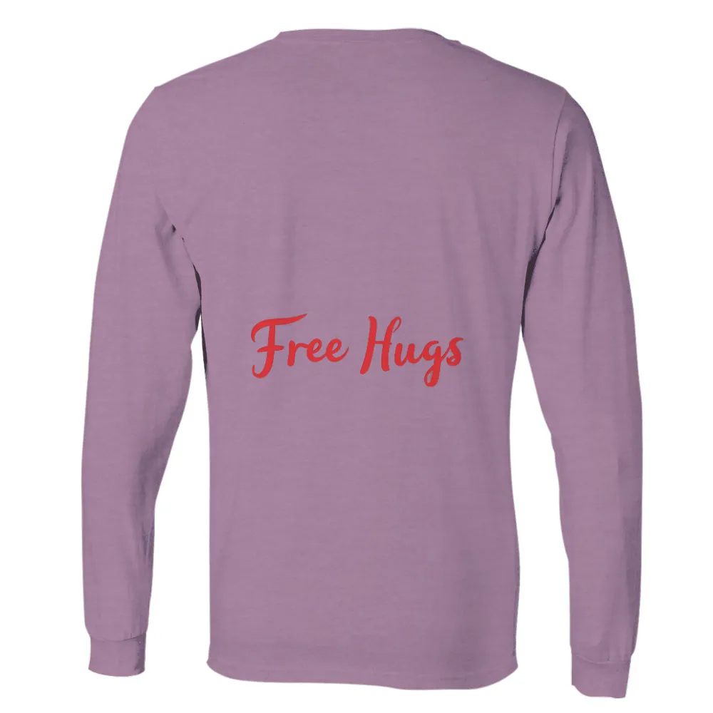 Shirts Graphic Tees: Free Hugs - Spread Love and Positivity|nfl love for damar shirt