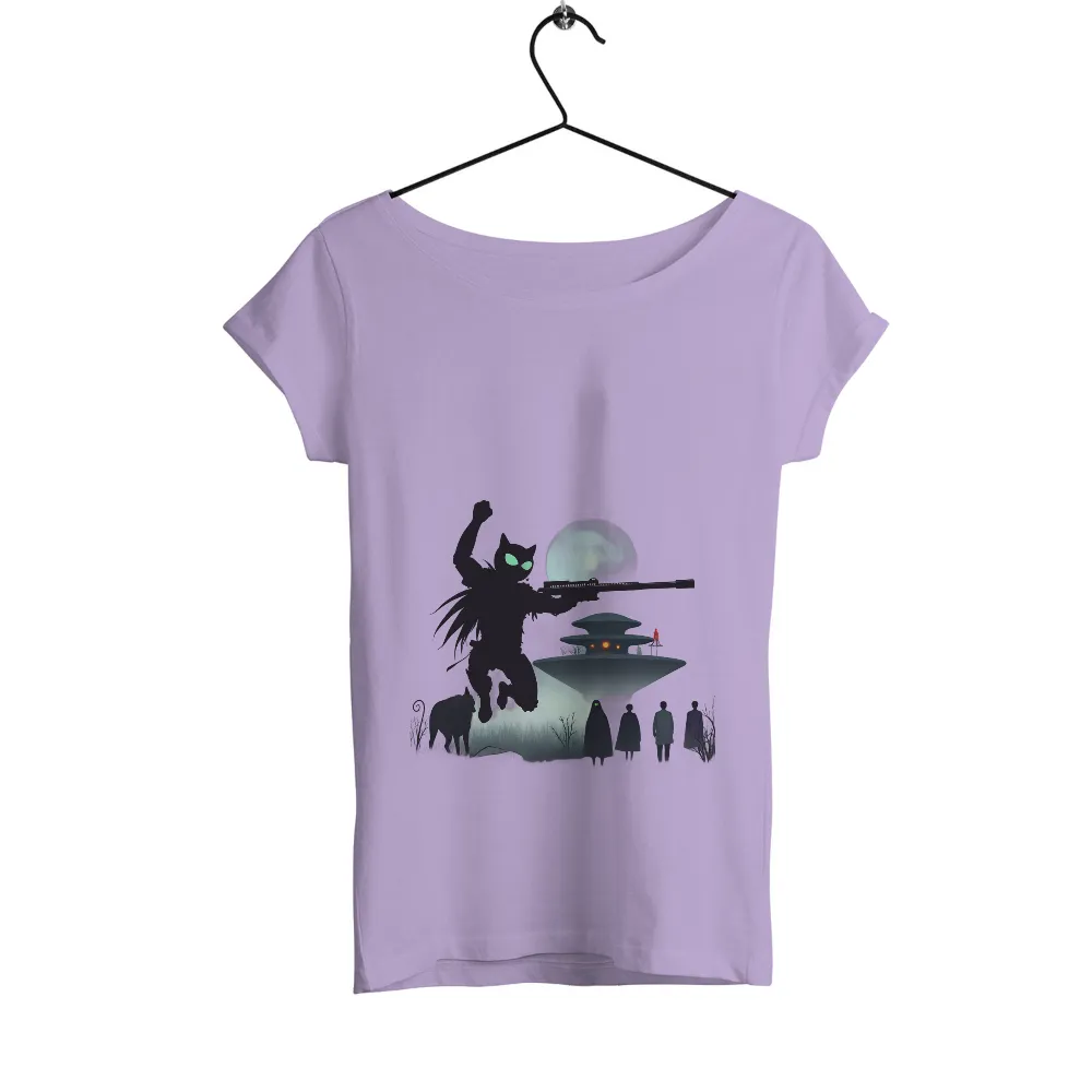 Customized Tee Shirts: Luna, Guardian of the Moon's Magic|cat valentines shirt