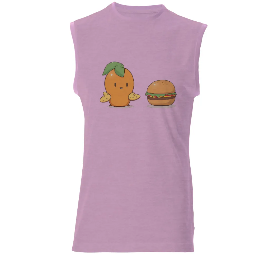 TShirt Printing: Mango Meets Burger - A Magical Adventure|july 4th shirts funny