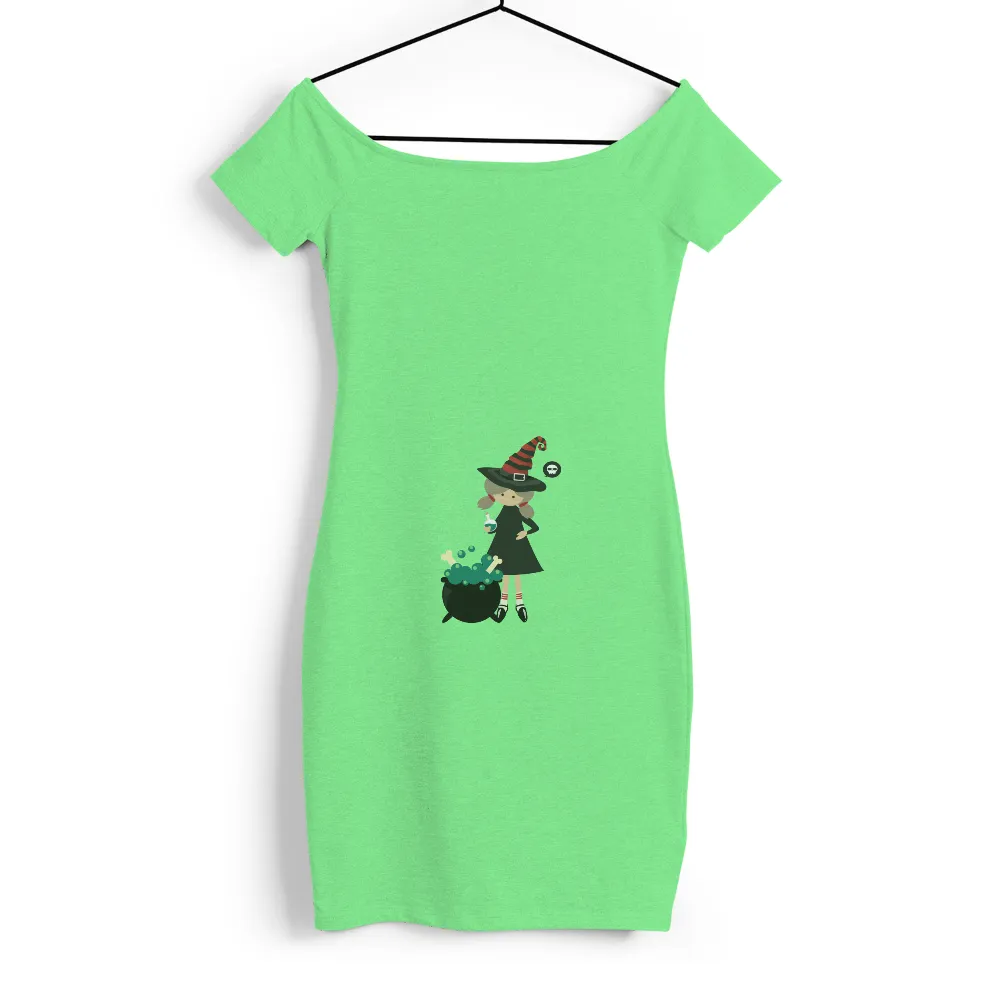 Graphic Tees: Joyful Witch Spreading Happiness with Magic Potion|pokemon magic shirt 1999