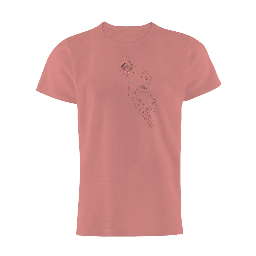 T-Shirts Design: Cyberpunk Anime Heroine - Zero Two|zero two shirt hot topic