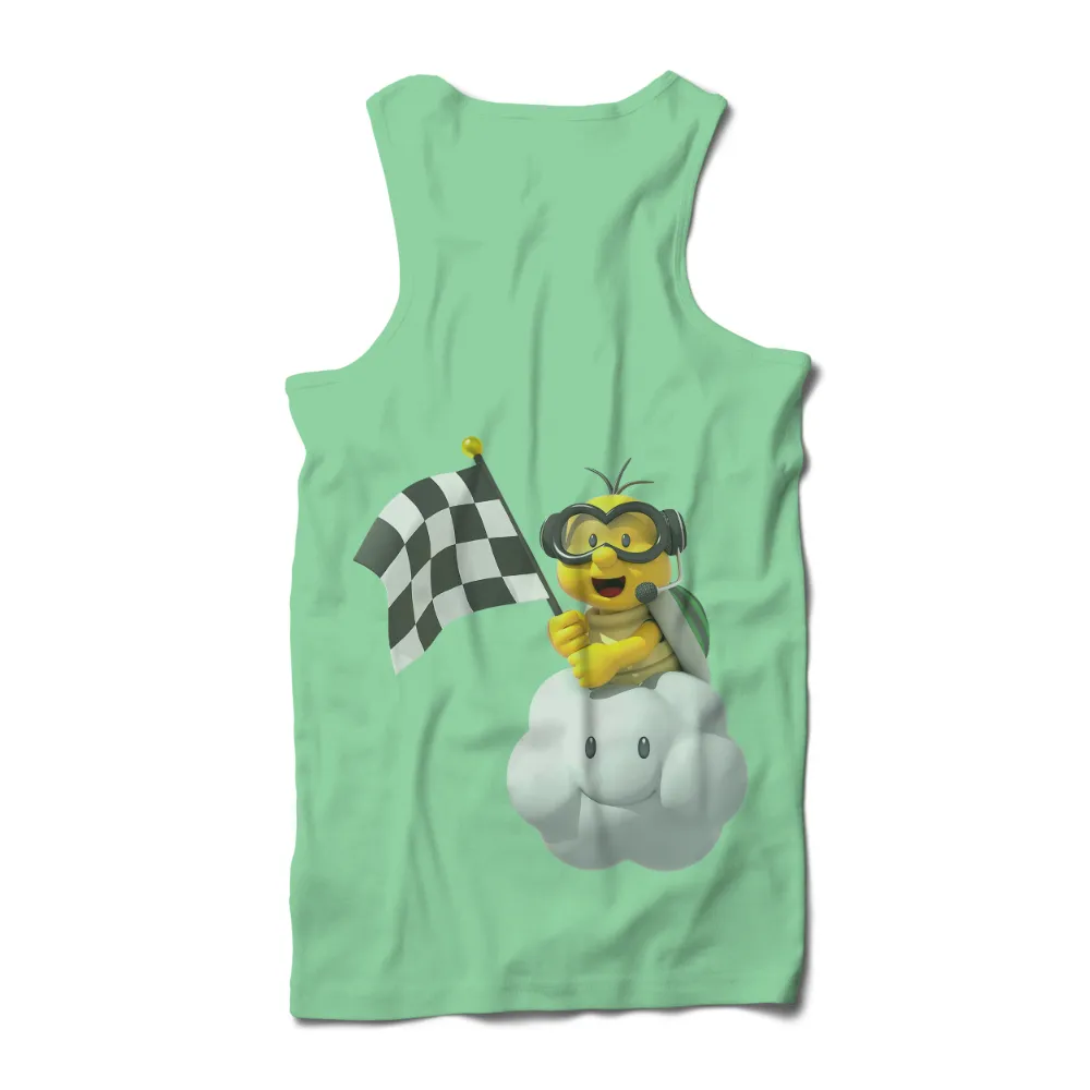 Custom Tee Shirts: Buzz the Racing Bee Waves the Checkered Flag|10 kansas city chiefs