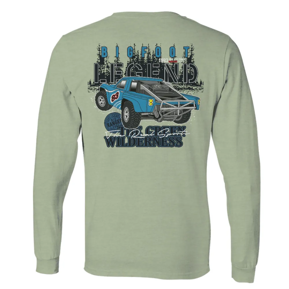 Customized Tee Shirts: Bigfoot Legend - The Real Sports of the Green Wilderness|summer walker vintage shirt