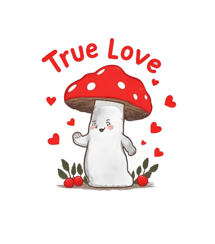 True Love Mole TShirt Printing: Whimsical Forest Charm