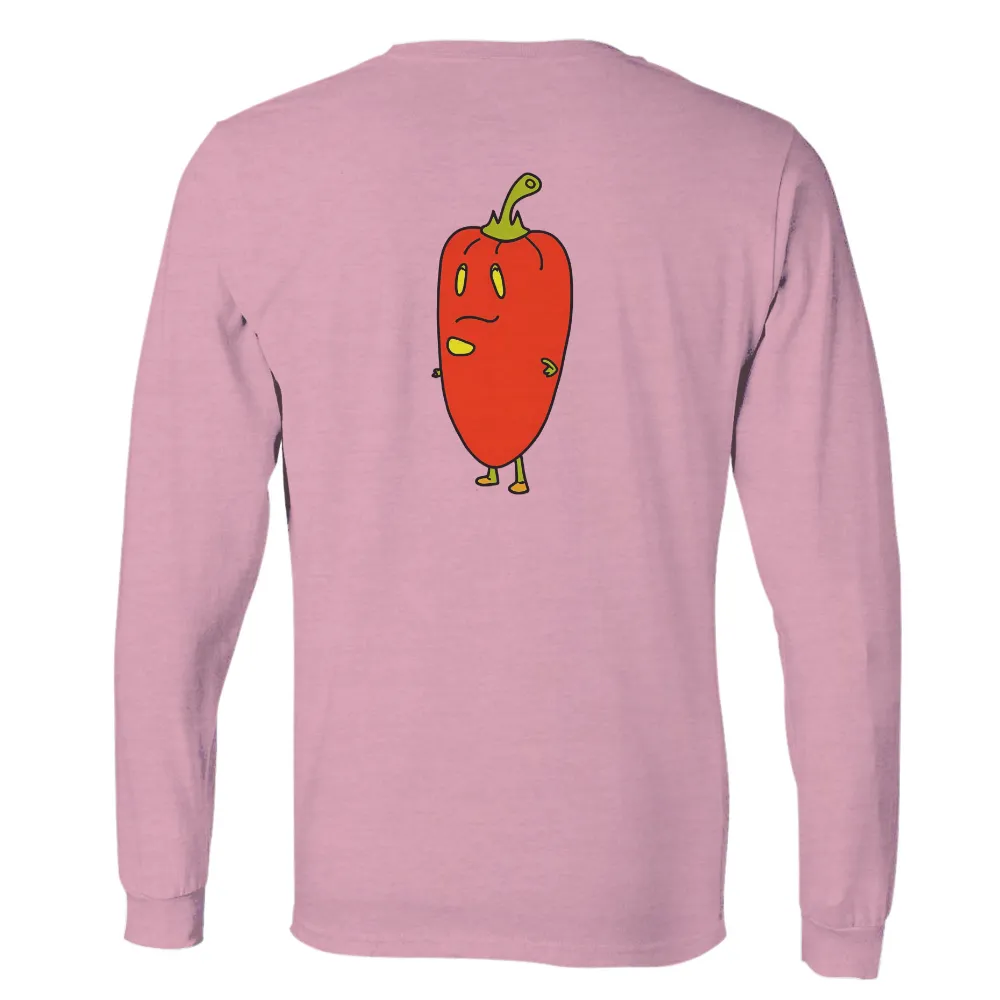 Tee Shirts Printed: Pete the Dancing Pepper|city chic oversize knit tee