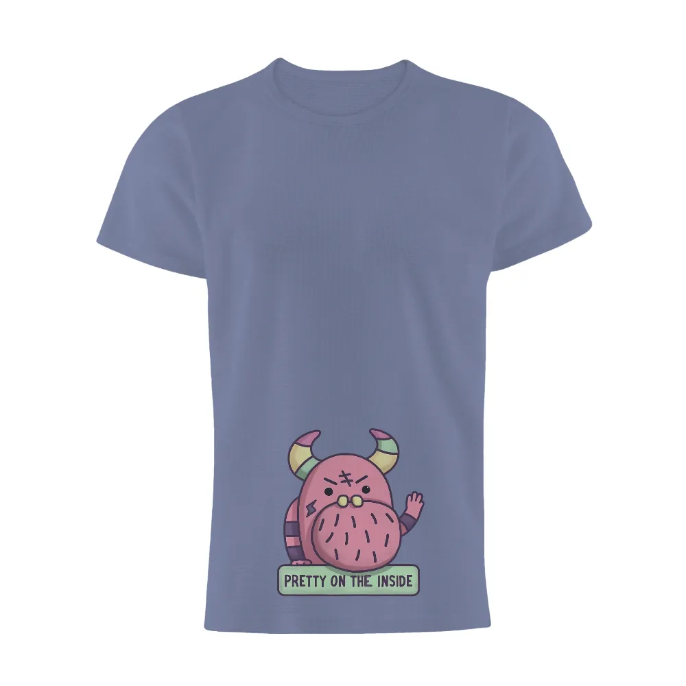 T-Shirt Printing: Pretty on the Inside Monster Design|monster truck valentine shirt