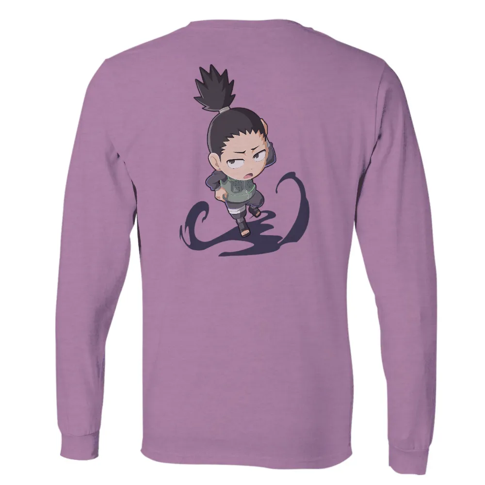 Shikamaru T-Shirts Design: Anime Strategy and Loyalty|naruto with no shirt