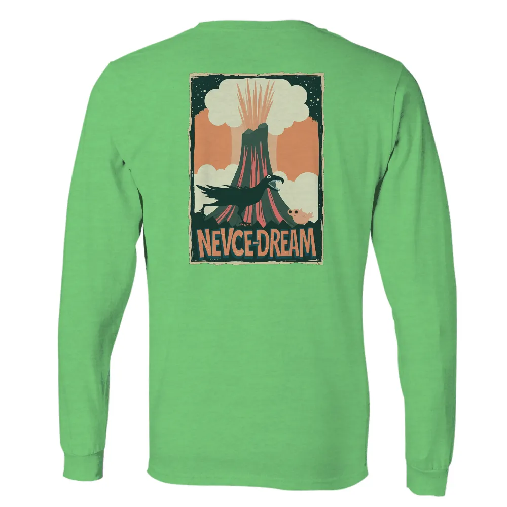 Graphic Tees: Nevce-Dream - Mythical Creatures and Volcanic Eruption|dallas stars tickets 2022