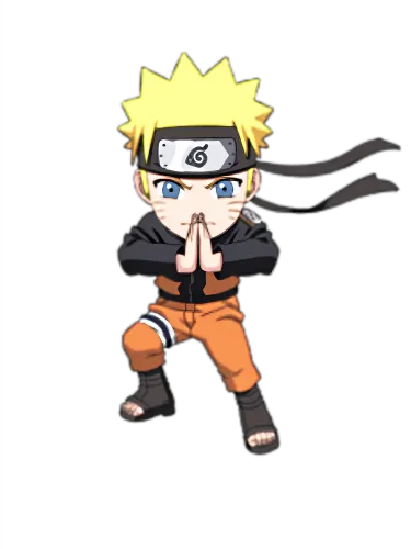 TShirt Design: Naruto Chibi - Perseverance and Courage