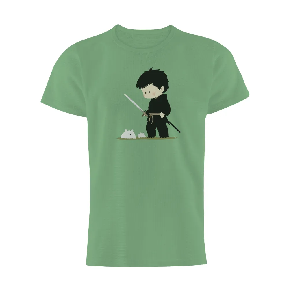 T-Shirts Pattern: Kaito the Ninja - Cute Anime Design|cute roblox t shirt pink