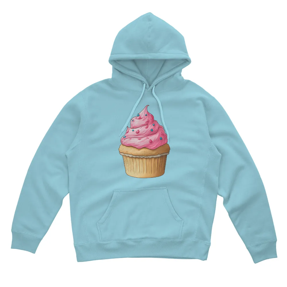 Custom Tee Shirts: Whimsical Cupcake Celebration|no music on a dead planet joy division