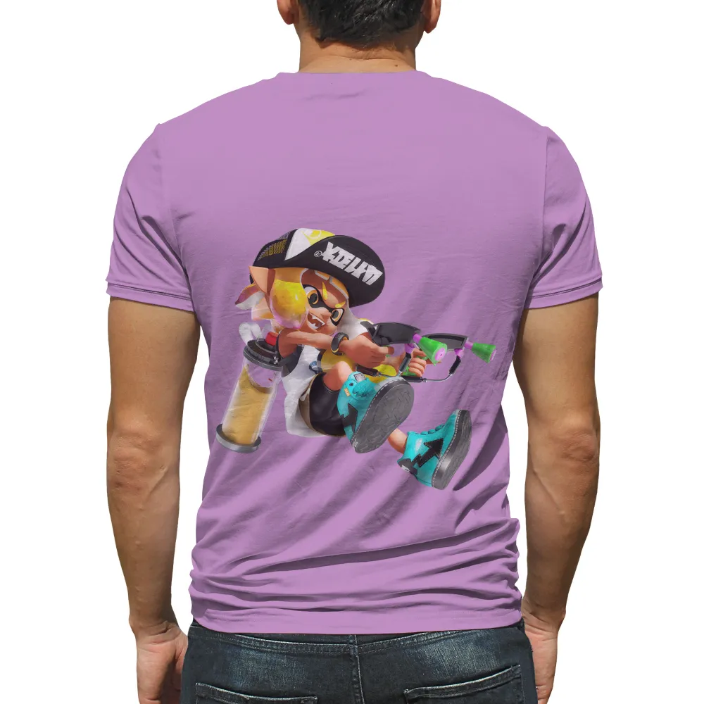 Shirts Graphic Tees: Marina from Splatoon - Gaming Pop Culture|splatoon 2 white shirt