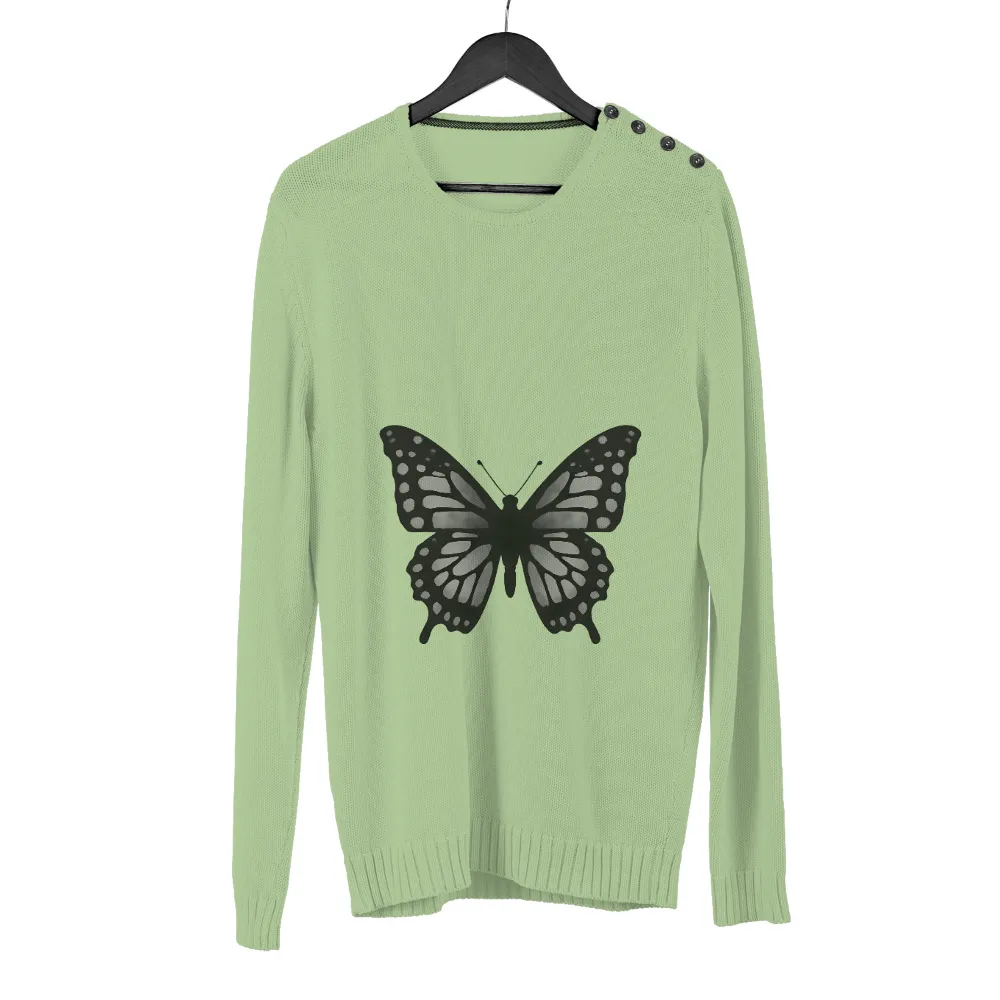 T-Shirts Pattern: Butterfly Wings of Transformation| nature