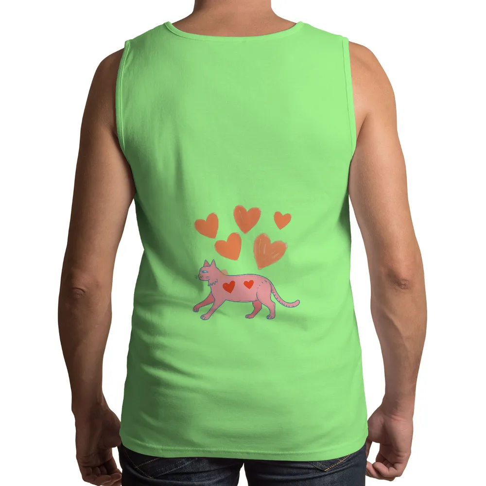 Tee Shirts Printed: Whiskers the Love Cat|i teach the sweetest hearts rainbow teacher valentines day