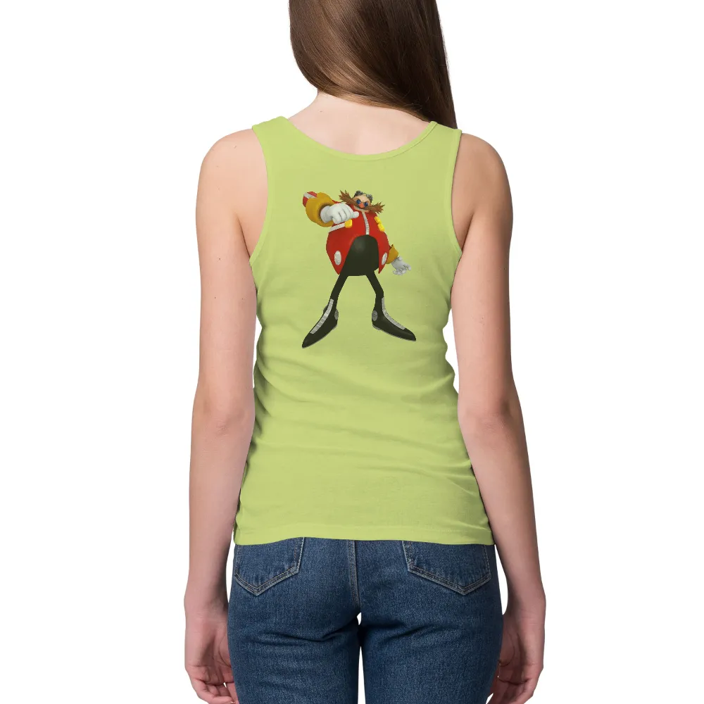 Dr. Eggman Tee Shirt Printing - Iconic Gaming Villain|video game class t shirt