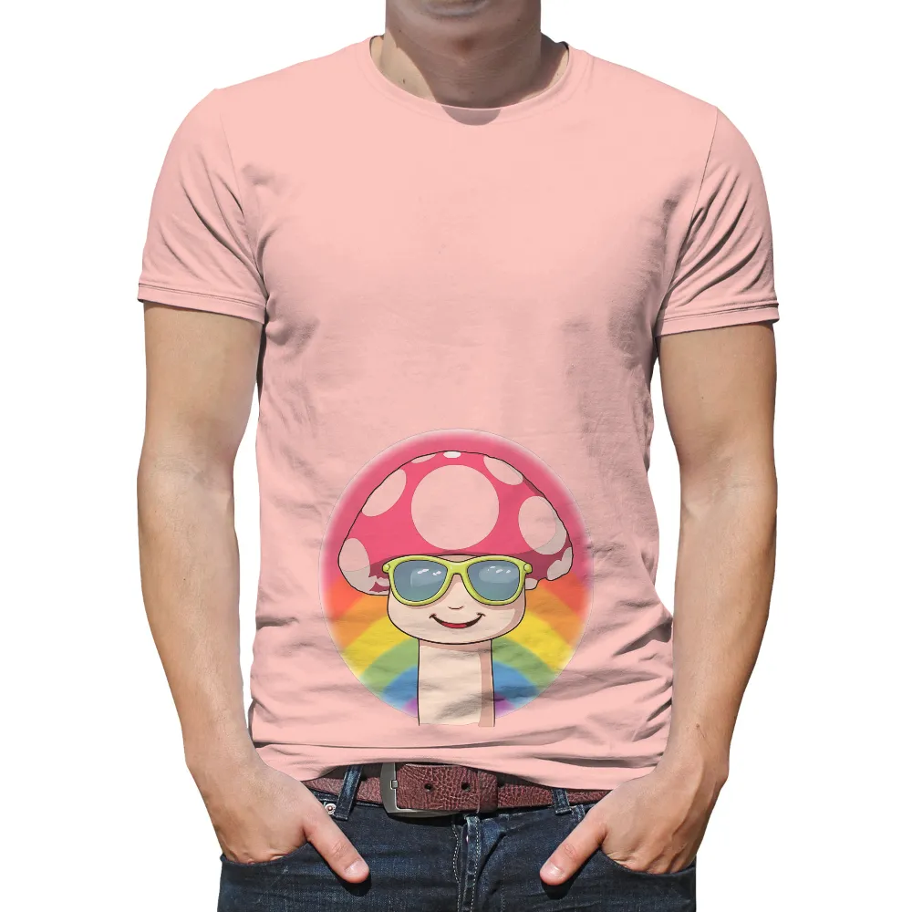 Customized Tee Shirts: Whimsical Sunny - Joyful Rainbow Design|target employee rainbow shirt