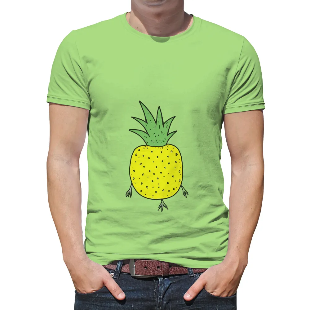 TShirt Printing: Piney the Pineapple - Fun and Happy Design|acnh pineapple aloha shirt