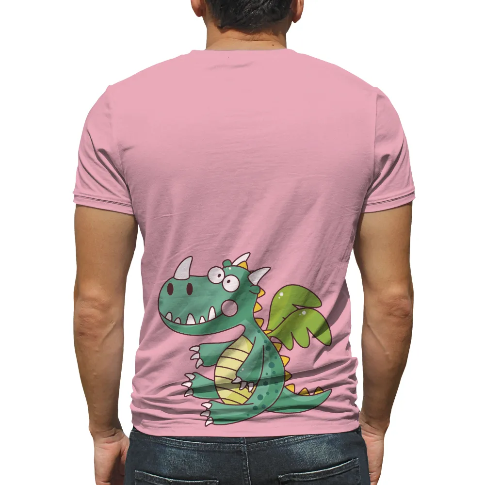 Tee Shirts Printed: Playful Dragon Adventures|roblox cute black t shirt