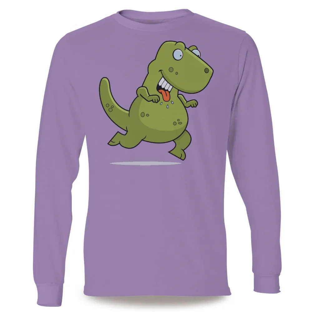 Customized Tee Shirts: Playful Dinosaur Rex - Funny & Whimsical|funny labor day shirts