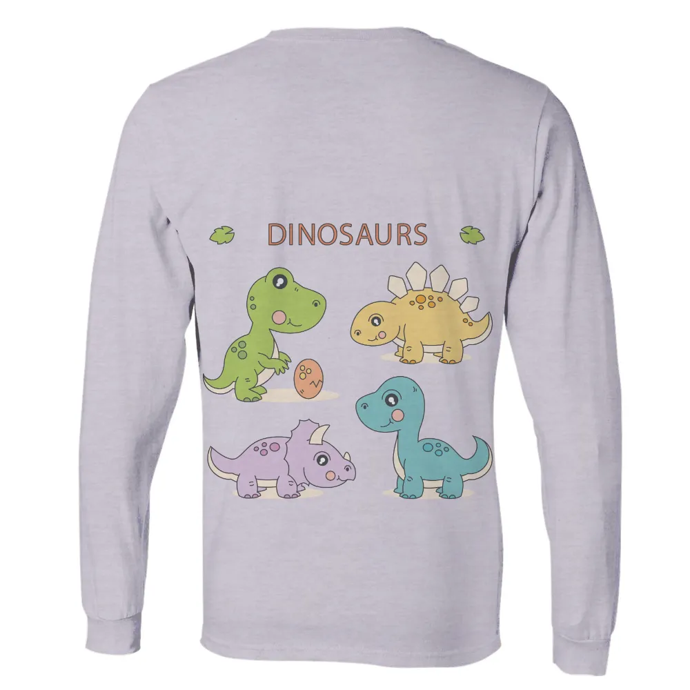 Custom Tee Shirts: Adorable Dinosaur Friends - Artistic Designs|adventure time dancing with monsters shirt