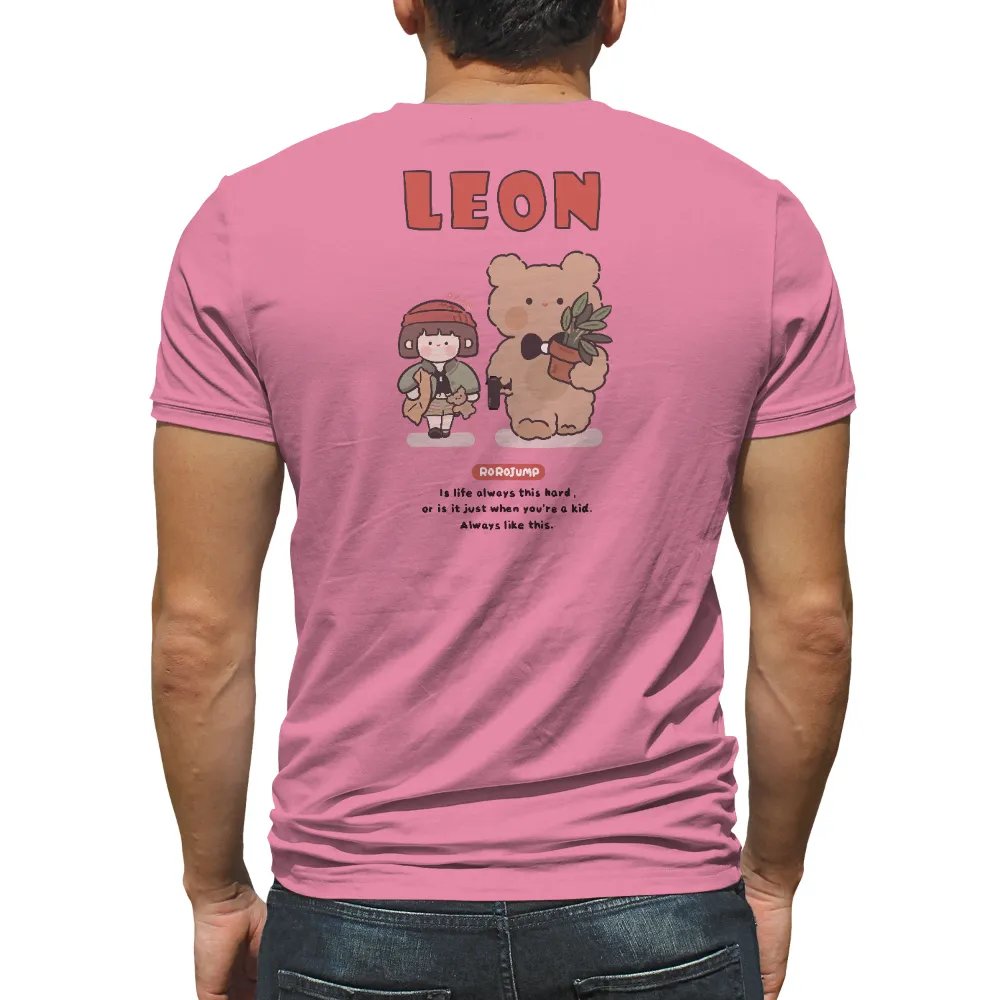 Leon & RoroJump: A Journey of Friendship and Growth | TShirt Printing|tracy mcgrady vintage shirt