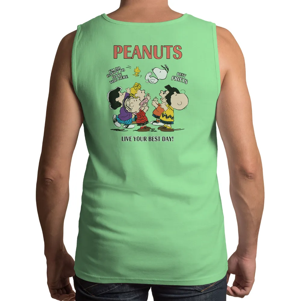 Custom T-Shirt Printing: Live Your Best Day with Peanuts Characters|fresh prince cartoon shirt