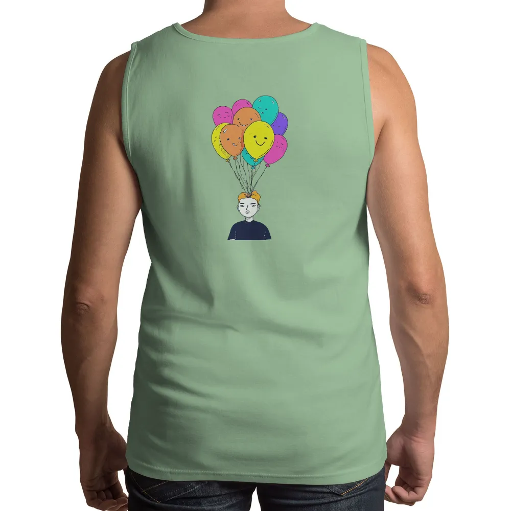 Graphic Tees: Embrace Your Emotions with Vibrant Balloons|Vibrant colors