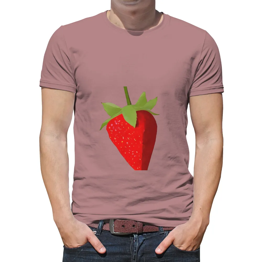 T-Shirts Pattern: Ruby the Strawberry - Embrace Life's Duality|banksy joy millward