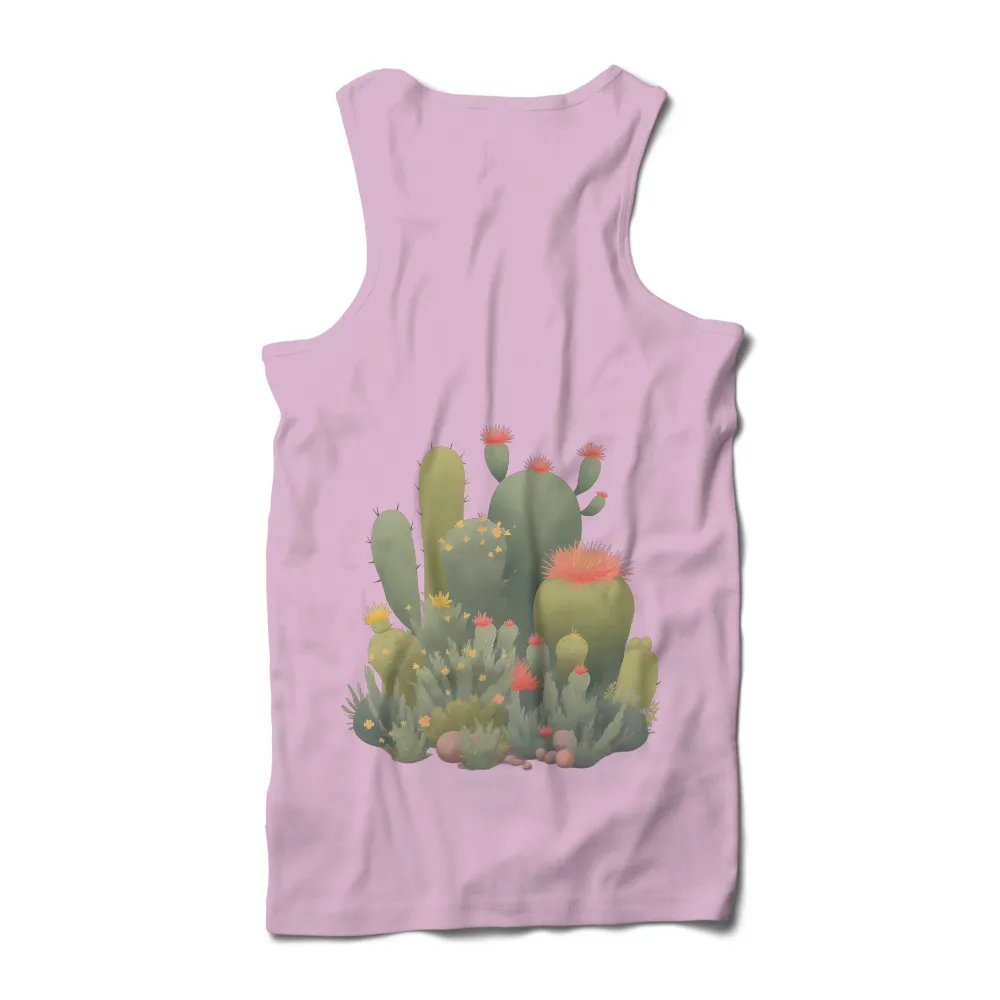 T-Shirts Design: Resilient Cacti - Nature's Strength|most popular t shirt colors 2022