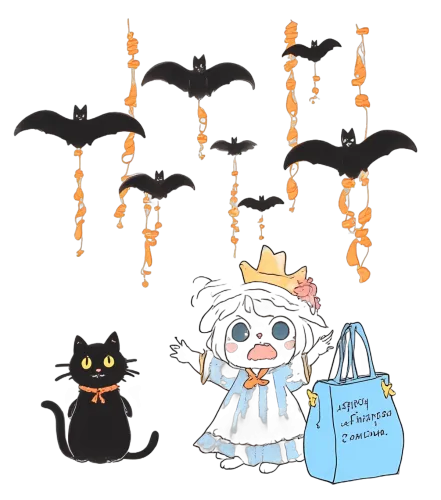 TShirt Design: Queen of Bats - Halloween Adventure