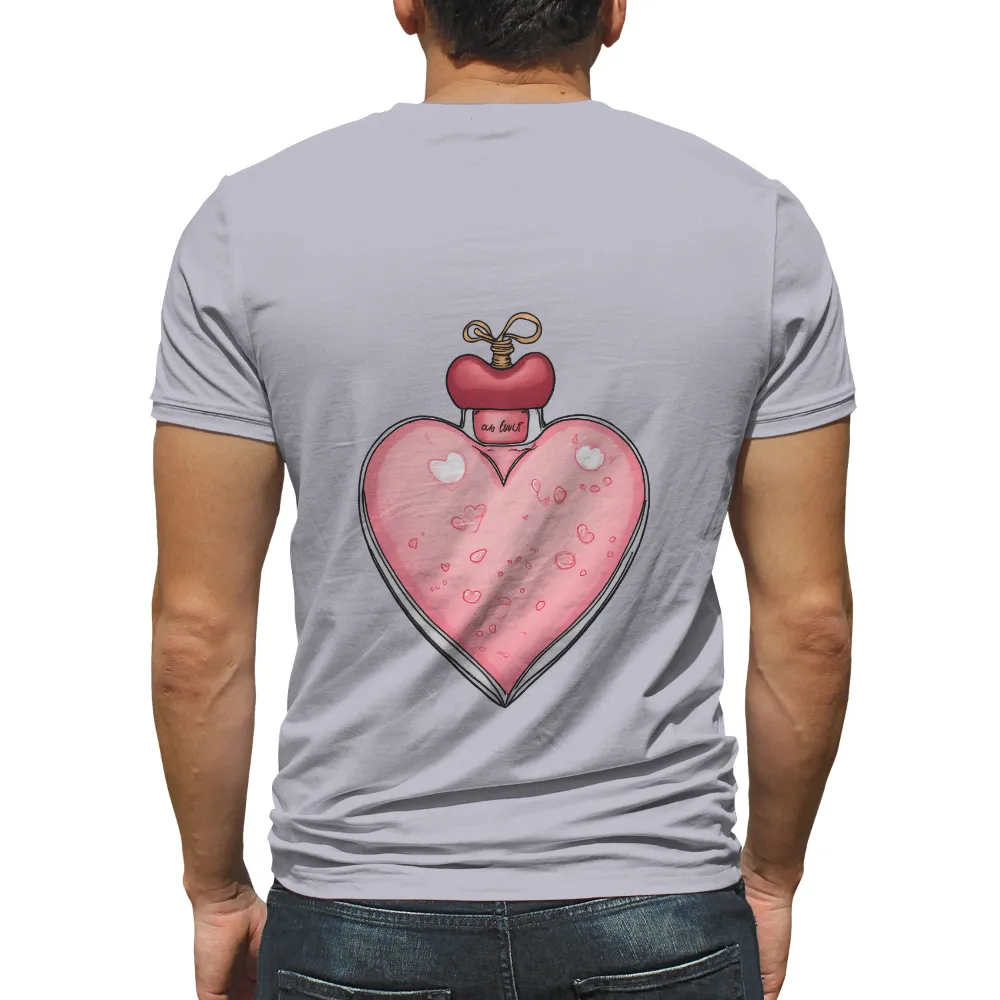 Custom T-Shirt Printing: Amour Potion - Love & Romance|valentines love shirt