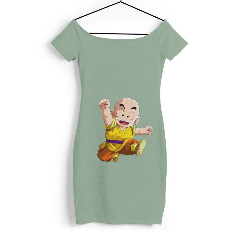 Tee Shirt Printing: Krillin - The Spirit of Courage and Friendship|dragon ball z workout pants