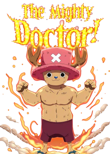 The Mighty Doctor! - one piece chopper shirt