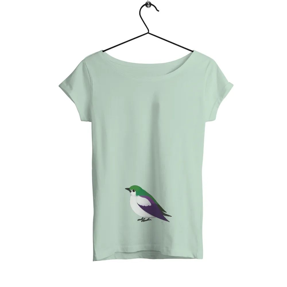 Customized Tee Shirts: Whimsy Bird - Nature's Joy and Freedom|white t shirt independence day