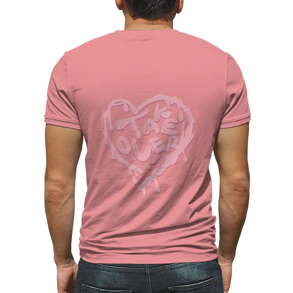 T-Shirts Custom: Love Takes Over - Romantic Heart Design|i love hazel mae shirt