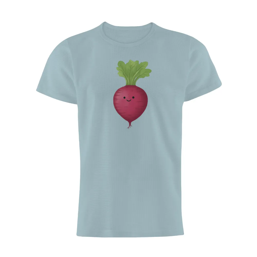 T-Shirts Pattern: Beetroot the Brave - Artistic Vegetable Warrior|uv protection long sleeve crew neck