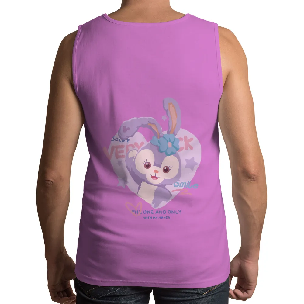 Custom Tee Shirts: Adorable Luna Bunny - Cute, Heartfelt Design|cute shirts for mothers day