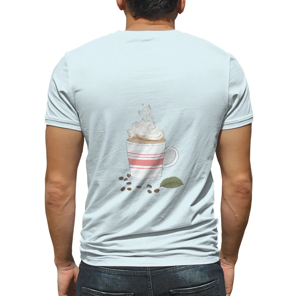 Tee Shirt Printing: Cozy Morning Coffee - Life Theme|zelda coffee shirt