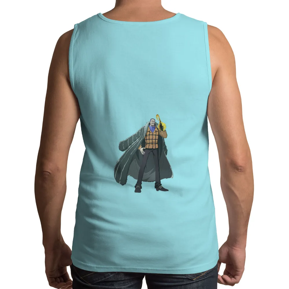 Tee Shirts Printed: Crocodile - One Piece Powerful Antagonist|bonney dries her shirt one piece