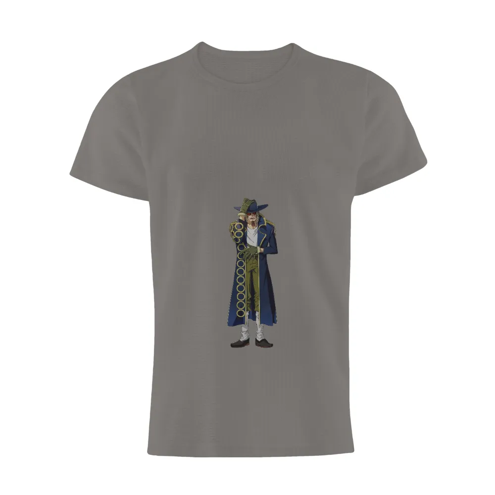 Graphic Tees: Dr. Stone - Ancient Wisdom Meets Modern Sophistication|cartoon character with blue shirt