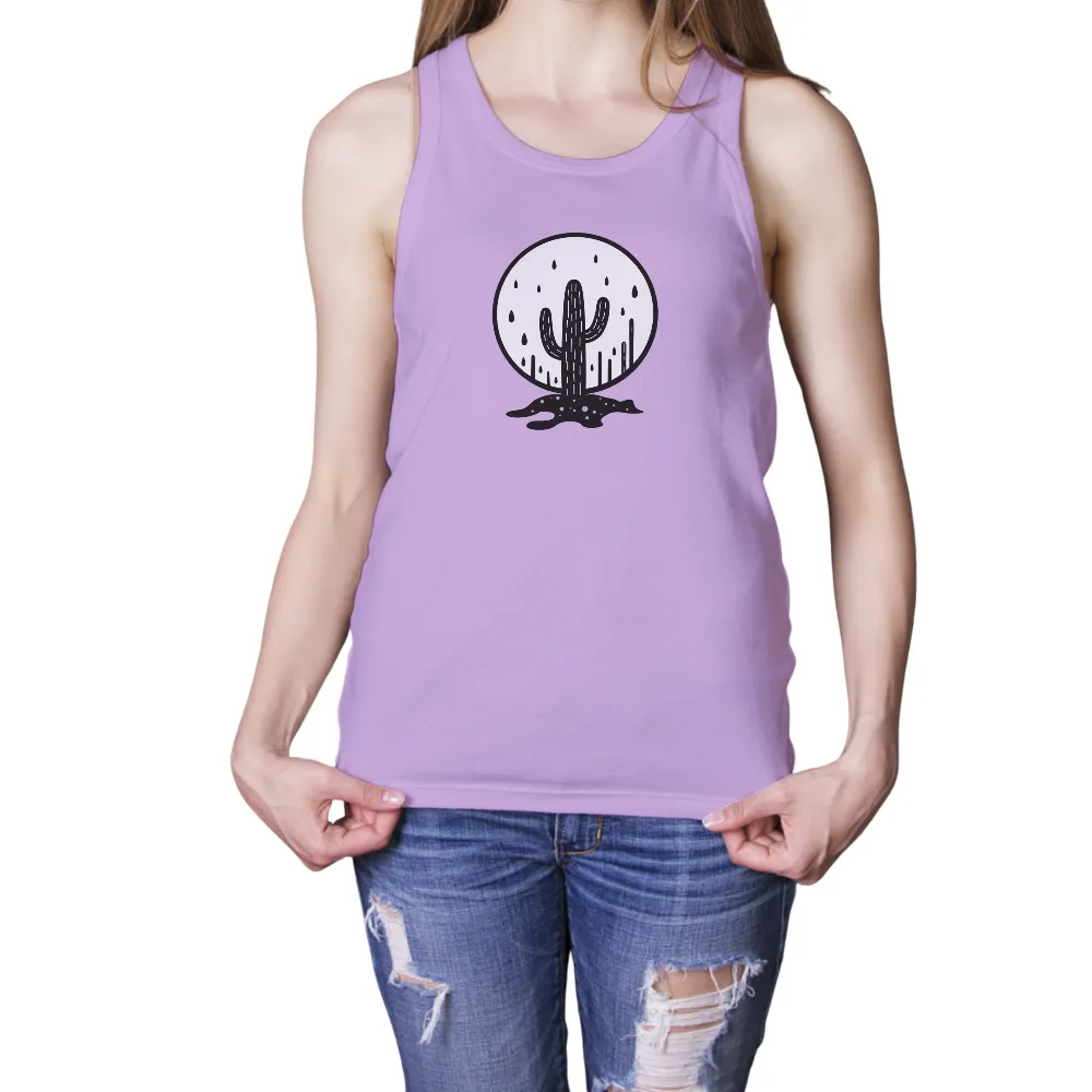 TShirt Design: Resilient Cactus Under the Moon|sailor moon game of thrones shirt