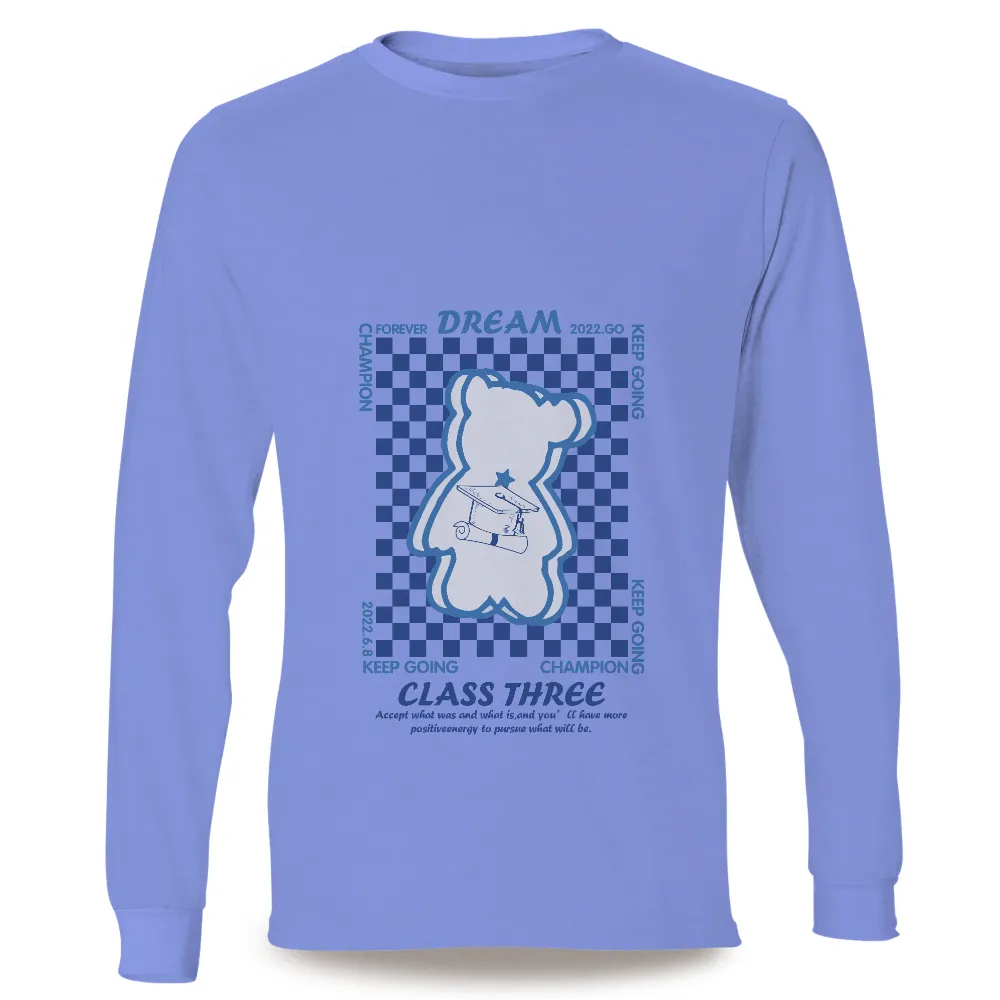 T-Shirts Pattern: Forever Dream Champion - Graduation Bear|winter bear shirt