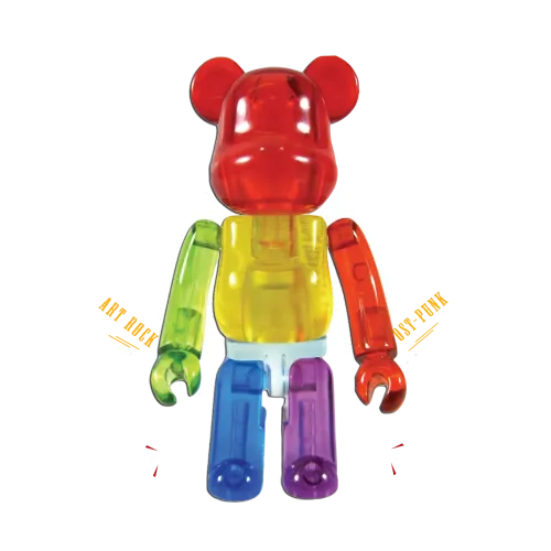 Custom T-Shirt Printing: Rainbow Bear - Symbol of Joy and Unity