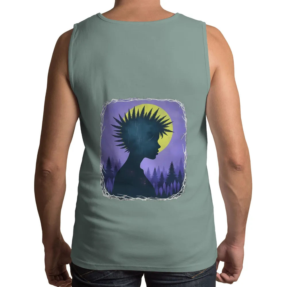 Graphic Tees: Nature's Silhouette - Wearable Art| Nature-inspired design