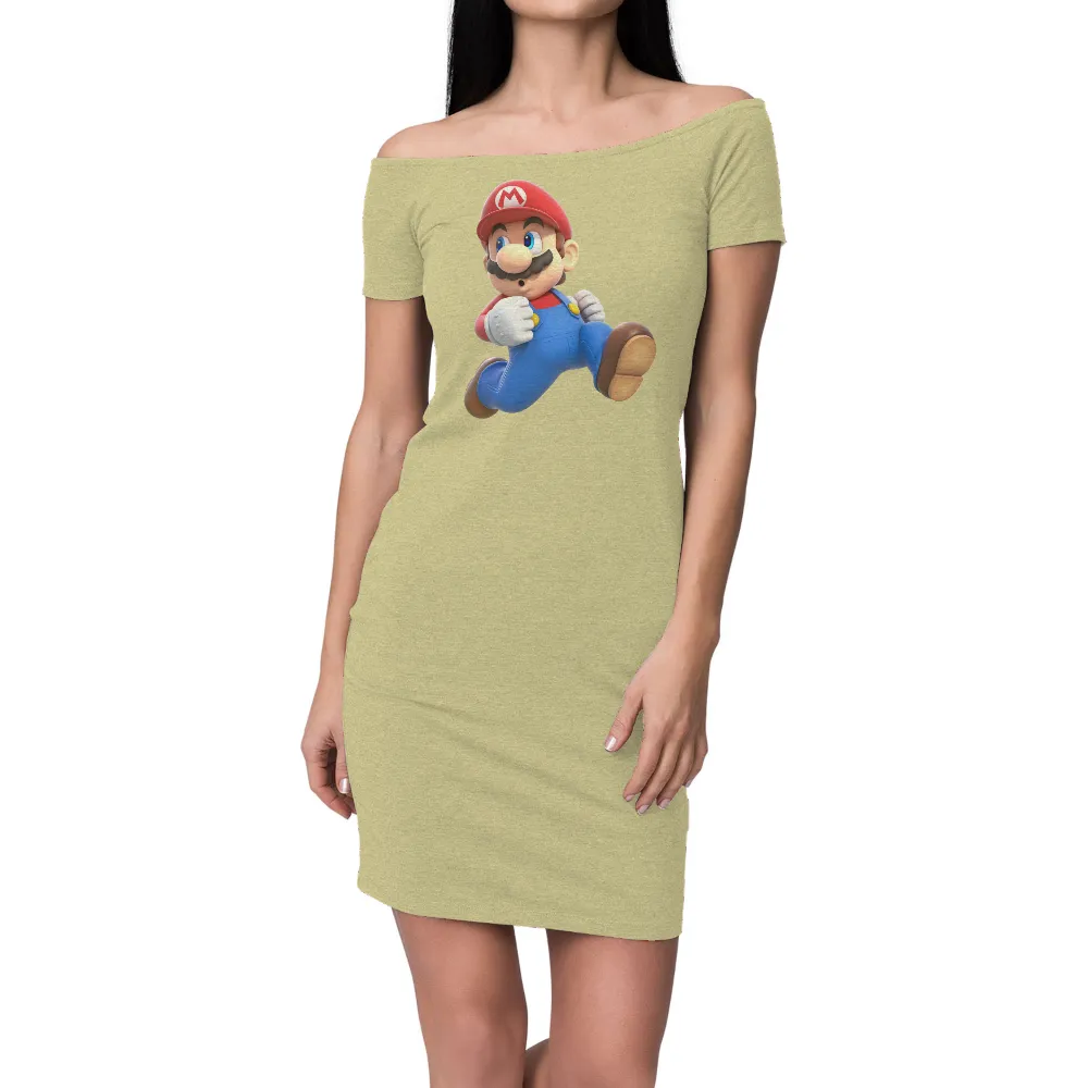 Mario T-Shirt Printing: Adventure and Determination|hero gayab mode on t shirt