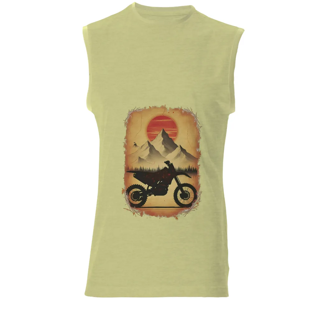 Custom Tee Shirts: Motorcycle Adventure in the Mountains|thermal body art shirt