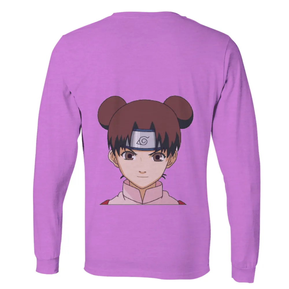 Shirts Graphic Tees: Anime Ninja Strength - Sakura's Journey|beach art t shirts